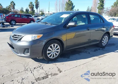 2013 Toyota Corolla Le z USA, uszkodzony, nr VIN 2T1BU4EE6DC087410